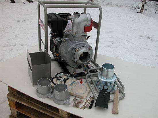картинка Мотопомпа дизельная Yanmar YDP40STN-E от компании Нова Механика