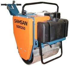 картинка Ручной одновальцовый виброкаток Samsan SDR 206 D от компании Нова Механика