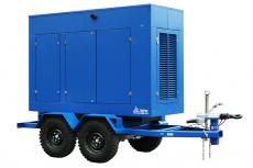 картинка Дизельный генератор ТСС ЭД-24-Т400 с АВР в погодозащитном кожухе на прицепе от компании Нова Механика