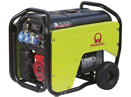 картинка Бензиновый генератор Pramac S5000, 230V, AVR, CONN от компании Нова Механика