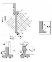 картинка Пуансон тип Promecam P.130.88.R08 компании Нова Механика