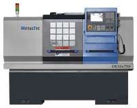 картинка Токарный станок c ЧПУ с горизонтальной станиной MetalTec CK 32x750 компании Нова Механика