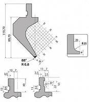 картинка Пуансон тип Promecam PS.120.88.R08 компании Нова Механика