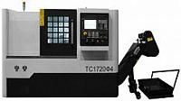 картинка Токарный обрабатывающий центр ТС1720Ф4 с ЧПУ и приводным инструментом компании Нова Механика