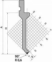 картинка Пуансон 90⁰ Promecam P.130.90.R06 компании Нова Механика
