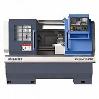 картинка Токарный станок ЧПУ с горизонтальной станиной MetalTec CK 36x750 PRO компании Нова Механика