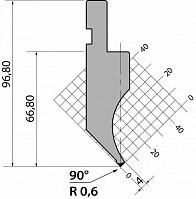 картинка Пуансон 90⁰ тип Promecam PK.97.90.R06 компании Нова Механика