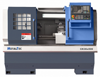 картинка Токарный станок c ЧПУ с горизонтальной станиной MetalTec CK 36x500 компании Нова Механика