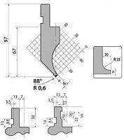картинка Пуансон тип Promecam P.97.88.R06 компании Нова Механика