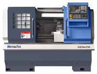 картинка Токарный станок c ЧПУ с горизонтальной станиной MetalTec CK 36x750 компании Нова Механика