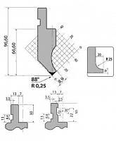 картинка Пуансон тип Promecam PK.97.88.R025 компании Нова Механика