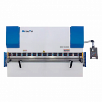картинка Листогибочный гидравлический пресс MetalTec HBM 100/3200М (Е22, ручная компенсация прогиба) компании Нова Механика