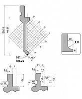картинка Пуансон тип Promecam PK.135.88.R025 компании Нова Механика